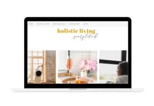 Holistic Living Blog for sale