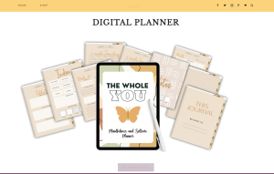 selfcare digital planner