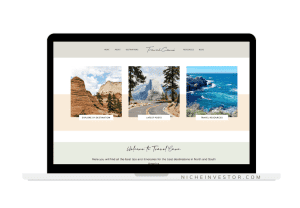 travel niche site for sale 2