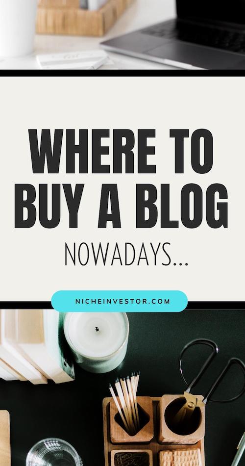 Where to buy a blog safely

