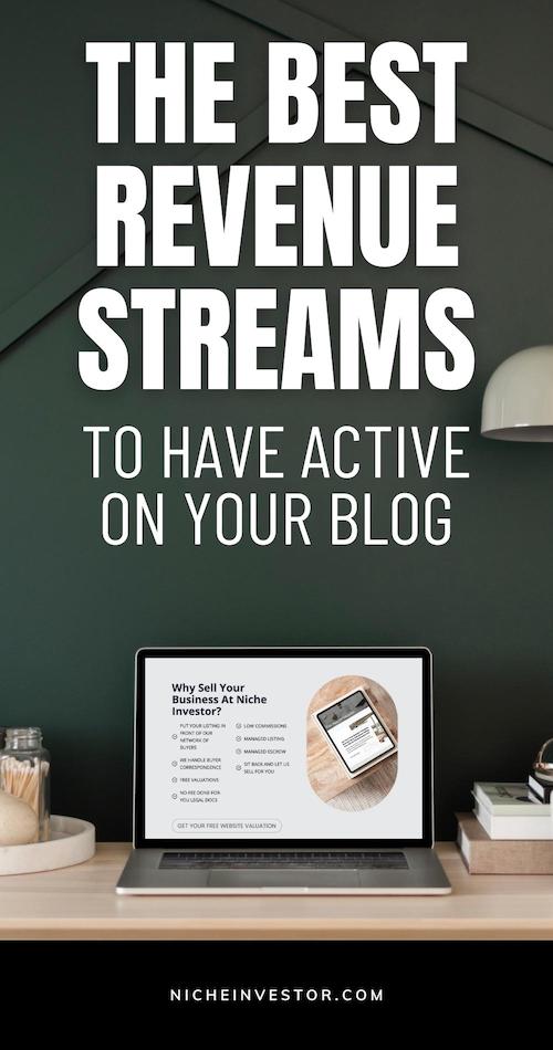 How to find the best revenue streams to have active on your blog
