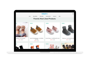 baby and kids footwear industry niche site for sale (2)