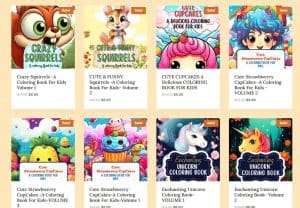 activity books shop page