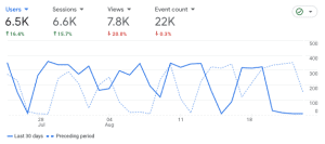 foodieleaks traffic analytics