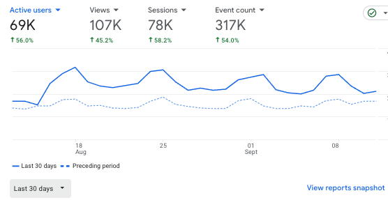 joyusgarden.com GA stats