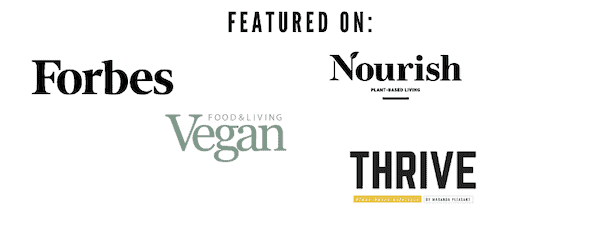 vegan food blog for sale with strong backlinks from Forbes and other publications