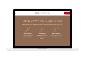 Pinterest Ad and Management Agency homepage