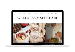 self care wellness starter site for sale