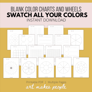 blank color charts