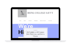 college life blog for sale