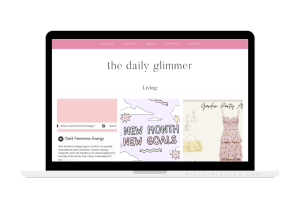 beauty & lifestyle blog for sale