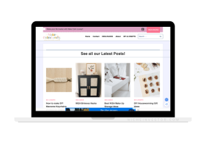home DIY lifestyle blog for sale