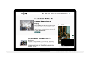 home decor and houseplants blog for sale