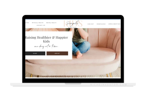 kids health and wellness site for sale