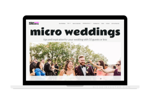 micro wedding website for sale