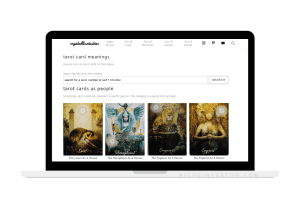 tarot card website for sale