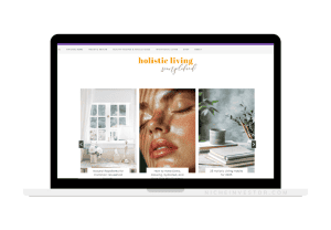 holistic living starter site for sale