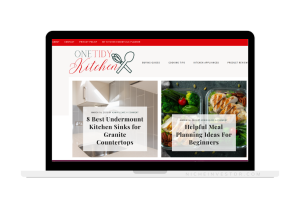 kitchen and meal prep website for sale