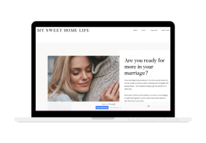 marriage home food lifestyle website for sale