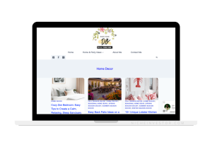 home diy party site for sale